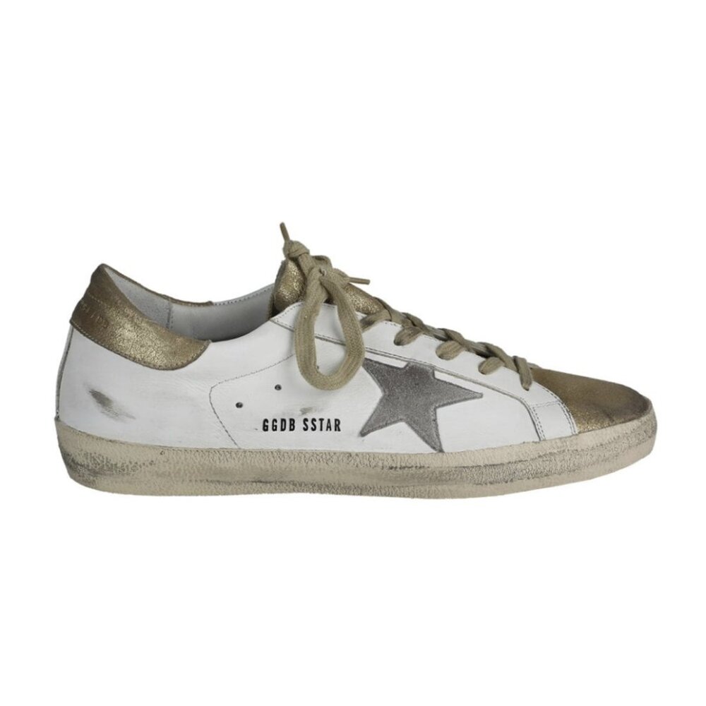 Golden Goose Super Star White Sneakers - NEVER WORN